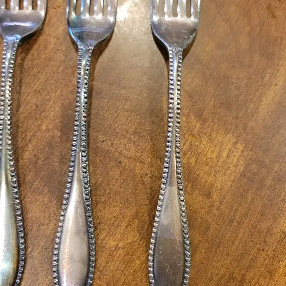 Antique Rogers Bros/Rogers‎ Smith A1 Forks, Set Of 6 G2